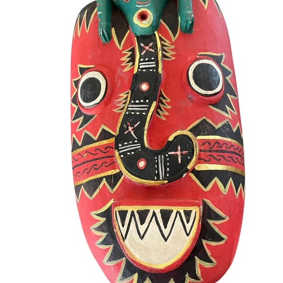 Tribal wooden mask - Picture 5 of 5